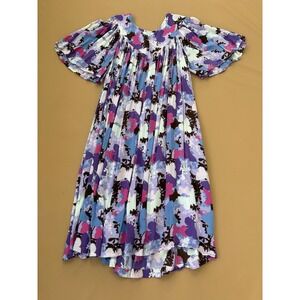 Go Softly Patio Womens Dress Pockets House Muu Muu Boho Large Butterflies Travel